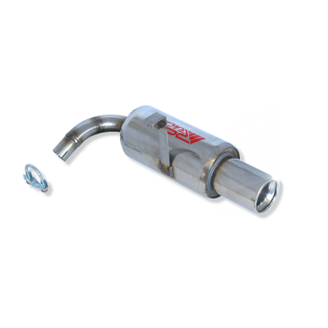 ESCAPE TRASERO INOXIDABLE NO HOMOLOGADO:TOYOTA COROLLA 1Ø101