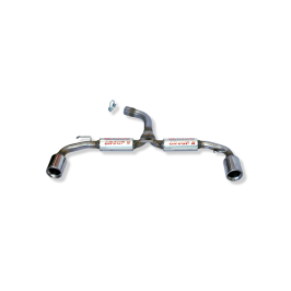 ESCAPE TRASERO INOXIDABLE GRUPO-N USO EXCLUSIVO PARA COMPETICIÓN:VOLKSWAGEN GOLF VI 1Ø101 POR CADA LADO