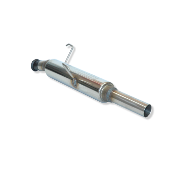 ESCAPE TRASERO INOXIDABLE GRUPO-N USO EXCLUSIVO PARA COMPETICIÓN:PEUGEOT 206 / PEUGEOT 206 CC 1Ø50