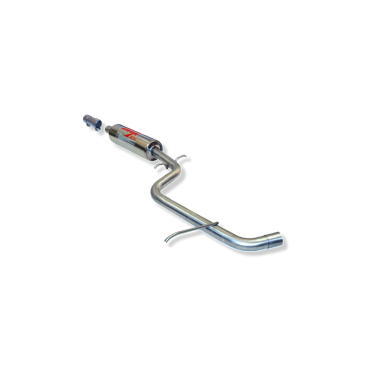 TRAMO INTERMEDIO INOXIDABLE CON SILENCIADOR NO HOMOLOGADO:SEAT ALTEA / VOLKSWAGEN GOLF V / AUDI A3 / SEAT LEON