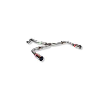 ESCAPE TRASERO INOXIDABLE GRUPO-A USO EXCLUSIVO PARA COMPETICIÓN:RENAULT CLIO III SPORT / RENAULT CLIO I 1Ø73 POR CADA LADO