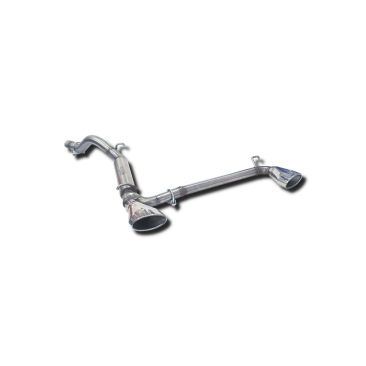 ESCAPE TRASERO INOXIDABLE GRUPO-N USO EXCLUSIVO PARA COMPETICIÓN:SEAT LEON 1 oval por cada lado