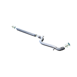 TRAMO INTERMEDIO INOXIDABLE SIN SILENCIADOR USO EXCLUSIVO PARA COMPETICIÓN:SEAT LEON / VOLKSWAGEN GOLF VII