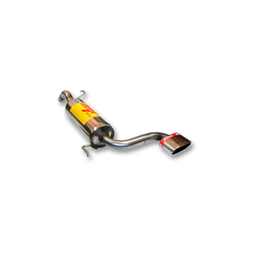 ESCAPE TRASERO INOXIDABLE NO HOMOLOGADO:FIAT PUNTO II 1 OVAL