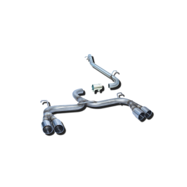 ESCAPE TRASERO INOXIDABLE GRUPO-A USO EXCLUSIVO PARA COMPETICIÓN:CUPRA ATECA 2Ø85 por cada lado