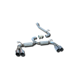 ESCAPE TRASERO INOXIDABLE GRUPO-N USO EXCLUSIVO PARA COMPETICIÓN CUPRA ATECA 2Ø85 por cada lado