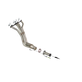 COLECTOR DE ESCAPE DEPORTIVO TUBULAR INOXIDABLE:PEUGEOT 405