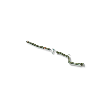 TRAMO INTERMEDIO INOXIDABLE SIN SILENCIADOR USO EXCLUSIVO PARA COMPETICIÓN PEUGEOT 206 1.6I 8V 99-