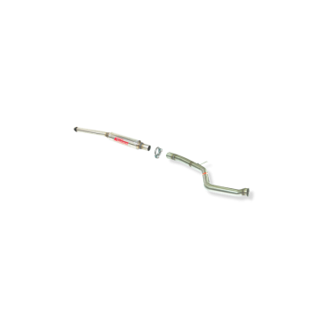 TRAMO INTERMEDIO INOXIDABLE CON SILENCIADOR NO HOMOLOGADO PEUGEOT 206 1.6I 16V 00-