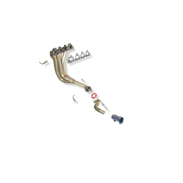 COLECTOR DE ESCAPE DEPORTIVO TUBULAR INOXIDABLE:OPEL CORSA C