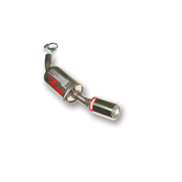 ESCAPE TRASERO INOXIDABLE FORD ESCORT 1.6 XR3I 05/83-08/90