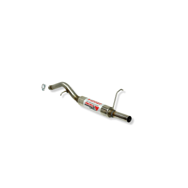 ESCAPE TRASERO INOXIDABLE GRUPO-N USO EXCLUSIVO PARA COMPETICIÓN:FORD FIESTA  / MAZDA 2 1Ø50