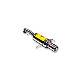 ESCAPE TRASERO INOXIDABLE NO HOMOLOGADO DAEWOO LACETTI 1.6I 16V 10/03-