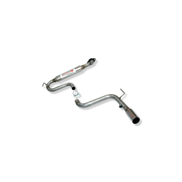 ESCAPE TRASERO INOXIDABLE GRUPO-N USO EXCLUSIVO PARA COMPETICIÓN TOYOTA CELICA 1.8I 16V VVT-I 00-