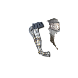 COLECTOR DE ESCAPE DEPORTIVO TUBULAR INOXIDABLE:PEUGEOT 207 / PEUGEOT 207 CC