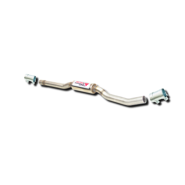TRAMO INTERMEDIO INOXIDABLE CON SILENCIADOR NO HOMOLOGADO:AUDI A3
