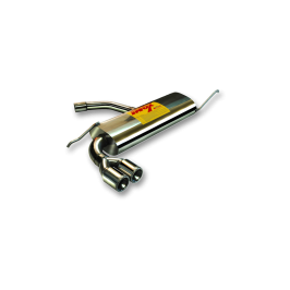 ESCAPE TRASERO INOXIDABLE NO HOMOLOGADO:AUDI A3 / SEAT LEON / VOLKSWAGEN GOLF V 2Ø73