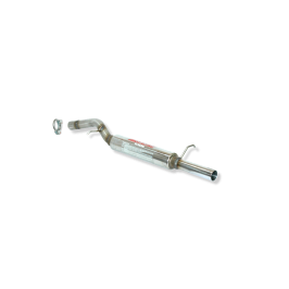 ESCAPE TRASERO INOXIDABLE GRUPO-N USO EXCLUSIVO PARA COMPETICIÓN:FORD FIESTA 1Ø50