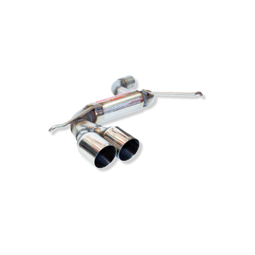 ESCAPE TRASERO INOXIDABLE GRUPO-N USO EXCLUSIVO PARA COMPETICIÓN:AUDI A3 2Ø85