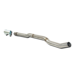 TRAMO INTERMEDIO INOXIDABLE SIN SILENCIADOR USO EXCLUSIVO PARA COMPETICIÓN AUDI A3 S3 1.8 TURBO 4*4 99-02