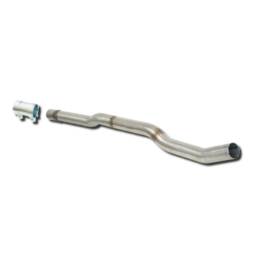TRAMO INTERMEDIO INOXIDABLE SIN SILENCIADOR USO EXCLUSIVO PARA COMPETICIÓN AUDI A3 S3 1.8 TURBO 4*4 99-02