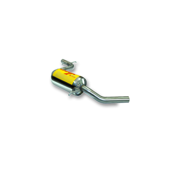 TRAMO INTERMEDIO INOXIDABLE CON SILENCIADOR NO HOMOLOGADO:VOLKSWAGEN GOLF V / AUDI A3