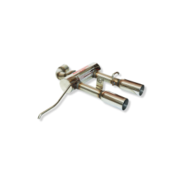 ESCAPE TRASERO INOXIDABLE GRUPO-N USO EXCLUSIVO PARA COMPETICIÓN:VOLKSWAGEN GOLF V / VOLKSWAGEN GOLF VI R 2Ø73 CENTRALES