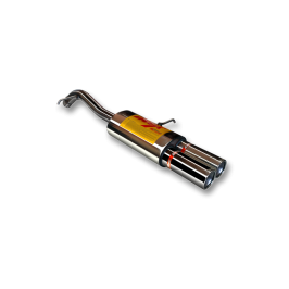 ESCAPE TRASERO INOXIDABLE NO HOMOLOGADO:PEUGEOT 207 RC 2Ø85