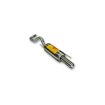 ESCAPE TRASERO INOXIDABLE NO HOMOLOGADO:VOLKSWAGEN POLO 1Ø73