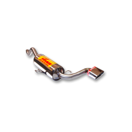 ESCAPE TRASERO INOXIDABLE NO HOMOLOGADO:FIAT PUNTO II 1 OVAL