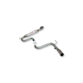 ESCAPE TRASERO INOXIDABLE GRUPO-N USO EXCLUSIVO PARA COMPETICIÓN:TOYOTA CELICA 1Ø50