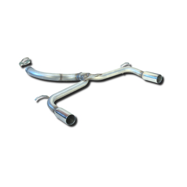 ESCAPE TRASERO INOXIDABLE GRUPO-A USO EXCLUSIVO PARA COMPETICIÓN:FORD FOCUS II 1Ø73 POR CADA LADO