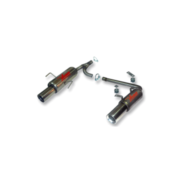 ESCAPE TRASERO INOXIDABLE NO HOMOLOGADO:OPEL ASTRA H 2Ø101 POR CADA LADO