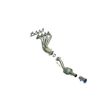 COLECTOR DE ESCAPE DEPORTIVO TUBULAR INOXIDABLE:RENAULT MEGANE II