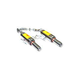 ESCAPE TRASERO INOXIDABLE NO HOMOLOGADO:RENAULT CLIO II SPORT 2Ø101 CENTRALES