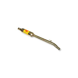 TRAMO INTERMEDIO INOXIDABLE CON SILENCIADOR NO HOMOLOGADO RENAULT CLIO II 1.2I 16V 10/01-09/04