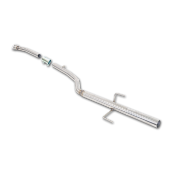 ESCAPE TRASERO INOXIDABLE GRUPO-A USO EXCLUSIVO PARA COMPETICIÓN:BMW 318IS 1Ø50