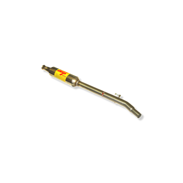 TRAMO INTERMEDIO INOXIDABLE CON SILENCIADOR NO HOMOLOGADO RENAULT CLIO II 1.2i 16V 03-05