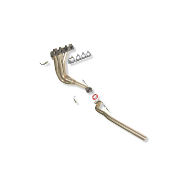 COLECTOR DE ESCAPE DEPORTIVO TUBULAR INOXIDABLE:OPEL ASTRA G