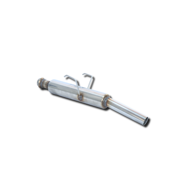 ESCAPE TRASERO INOXIDABLE GRUPO-N USO EXCLUSIVO PARA COMPETICIÓN:PEUGEOT 106 1Ø50