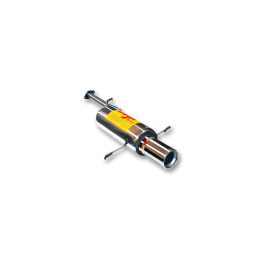 ESCAPE TRASERO INOXIDABLE NO HOMOLOGADO:SUBARU IMPREZA 1Ø101