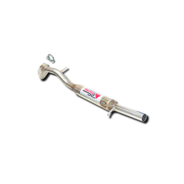 ESCAPE TRASERO INOXIDABLE GRUPO-N USO EXCLUSIVO PARA COMPETICIÓN:AUDI A3 / SEAT LEON / VW GOLF IV / VW BEETLE / AUDI  A3 1Ø50