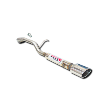 ESCAPE TRASERO INOXIDABLE GRUPO-N USO EXCLUSIVO PARA COMPETICIÓN:SEAT IBIZA 1 OVAL