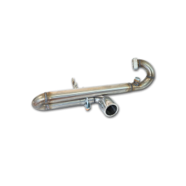 ESCAPE TRASERO INOXIDABLE GRUPO-A USO EXCLUSIVO PARA COMPETICIÓN:SMART 452 1Ø73 CENTRAL