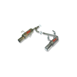 ESCAPE TRASERO INOXIDABLE NO HOMOLOGADO:OPEL ASTRA H 2Ø101 POR CADA LADO