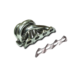 COLECTOR DE ESCAPE DEPORTIVO TUBULAR INOXIDABLE:LANCIA DELTA