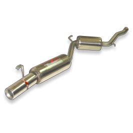 ESCAPE TRASERO INOXIDABLE:FIAT BRAVA / FIAT BRAVO 1Ø101