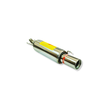 ESCAPE TRASERO INOXIDABLE:FORD FIESTA 1Ø101