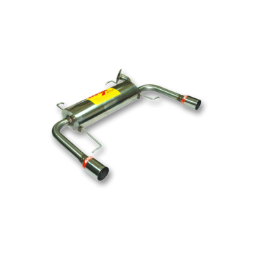 ESCAPE TRASERO INOXIDABLE NO HOMOLOGADO:SUZUKI SWIFT 1Ø73 POR CADA LADO