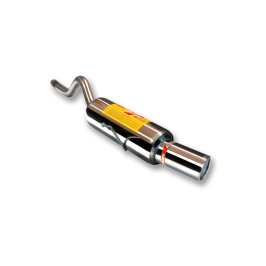 ESCAPE TRASERO INOXIDABLE NO HOMOLOGADO:RENAULT CLIO II / RENAULT  CLIO II 1Ø101